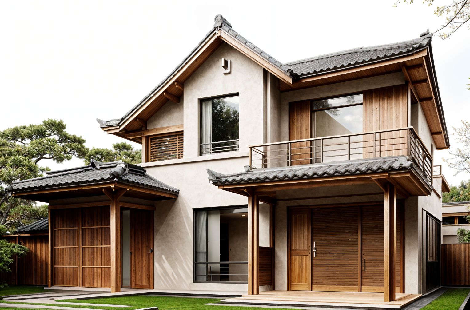 Japanese Design House Exterior
