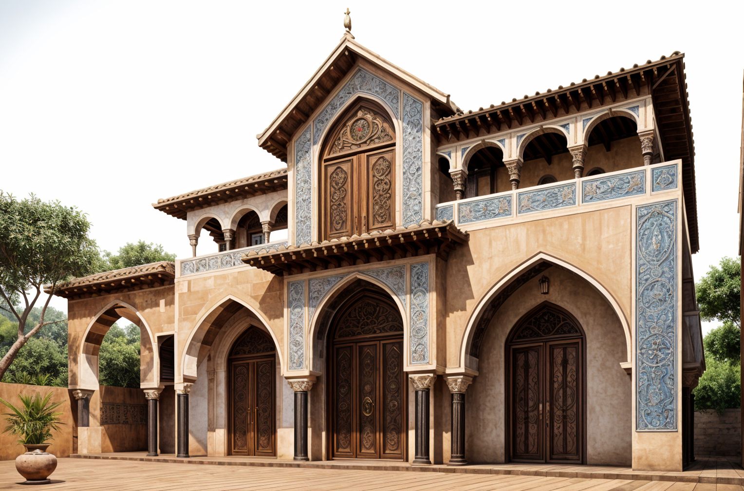 Moroccan House Exterior