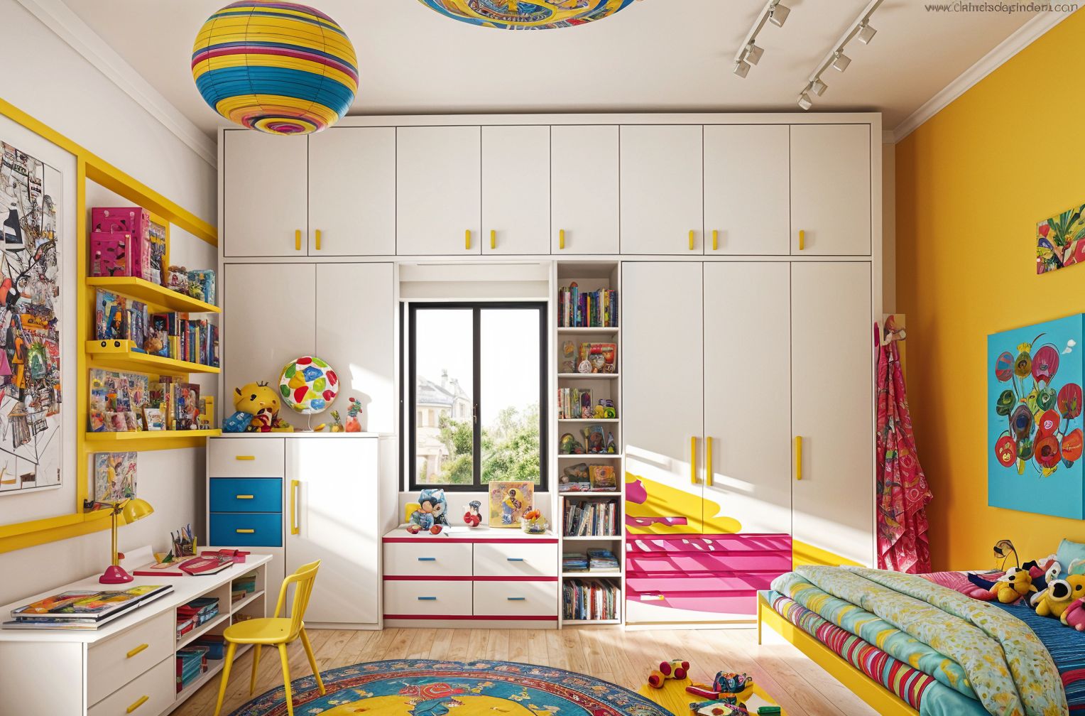 Maximalist Kids Room