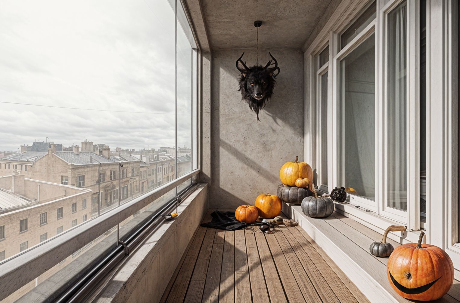 Halloween Balcony