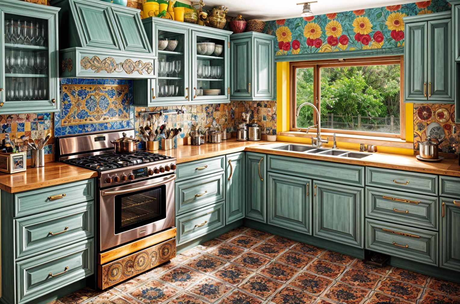 Maximalist style Kitchen