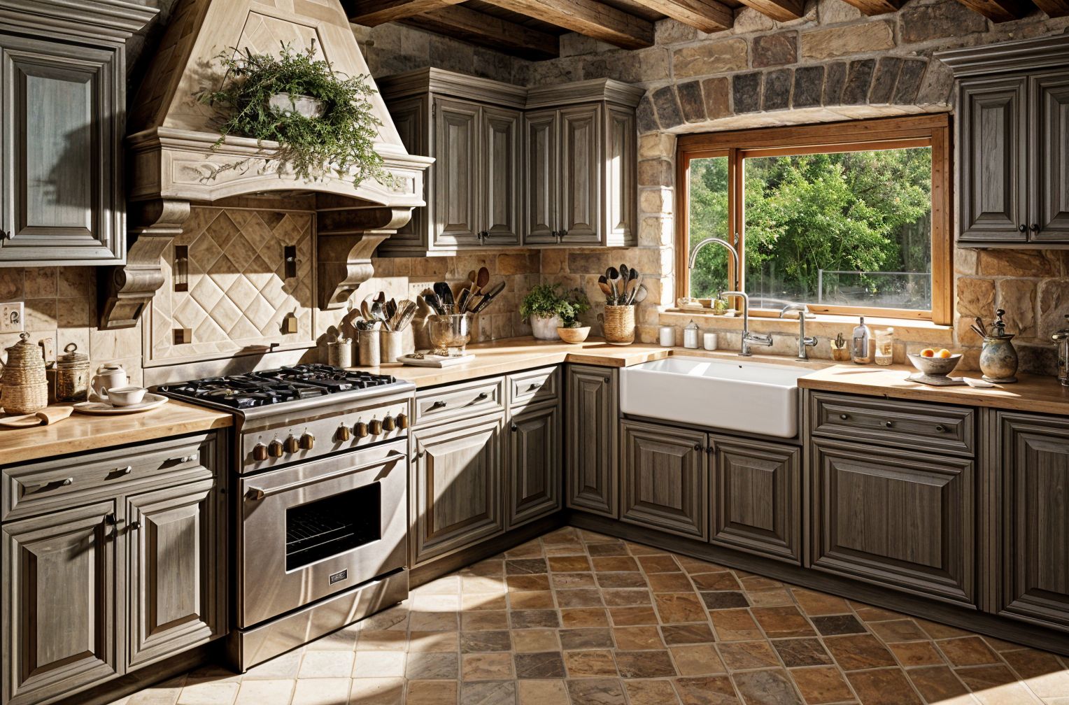 Tuscan style Kitchen