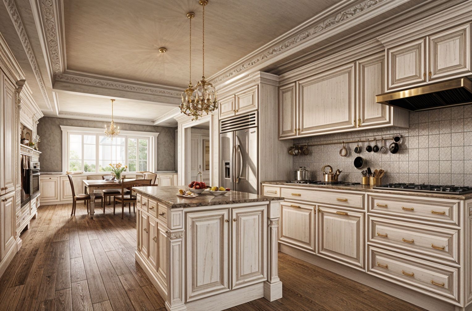 Colonial Open Kitchen