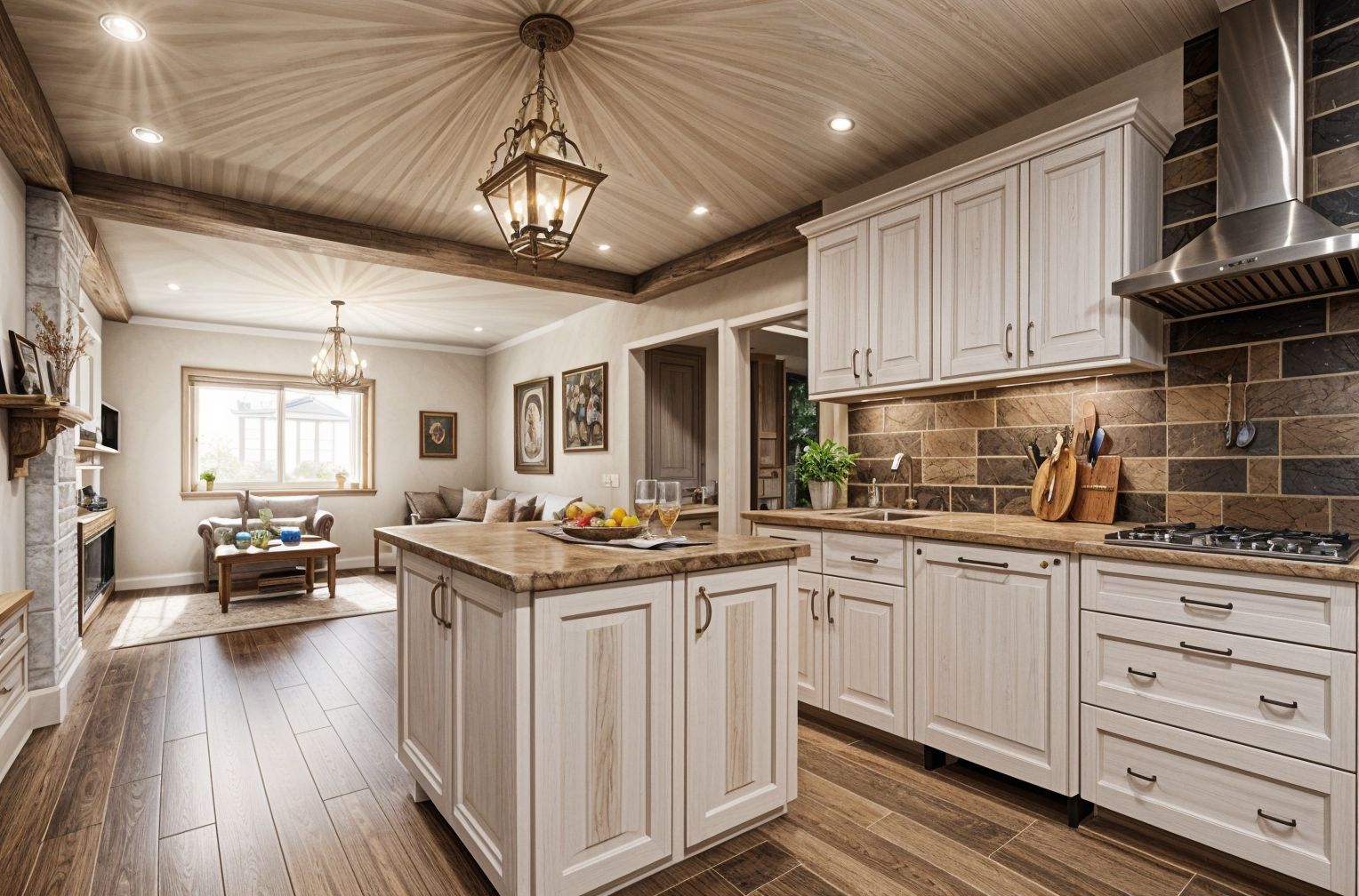 Craftsman Open Kitchen