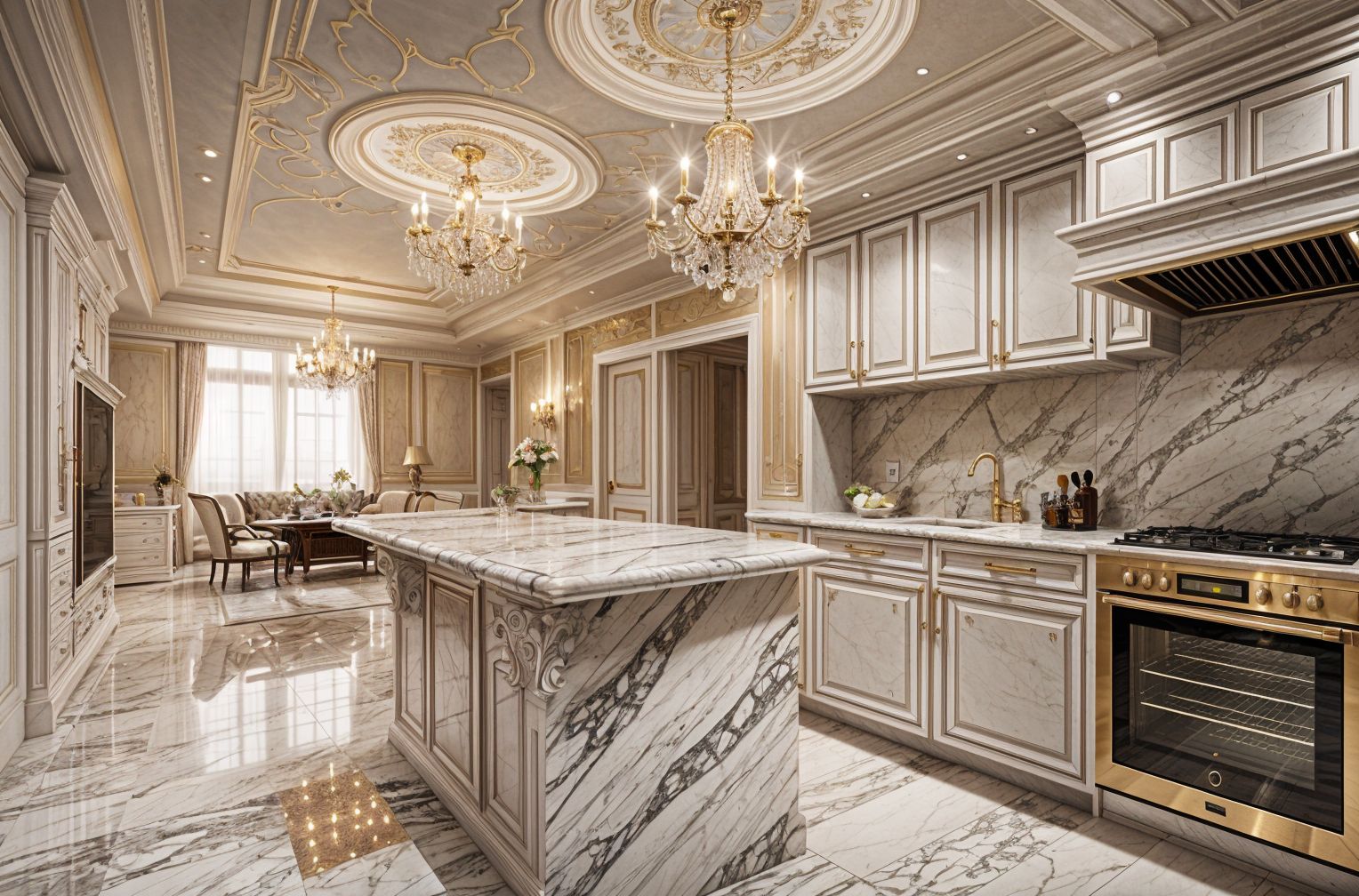 Luxurious Open Kitchen