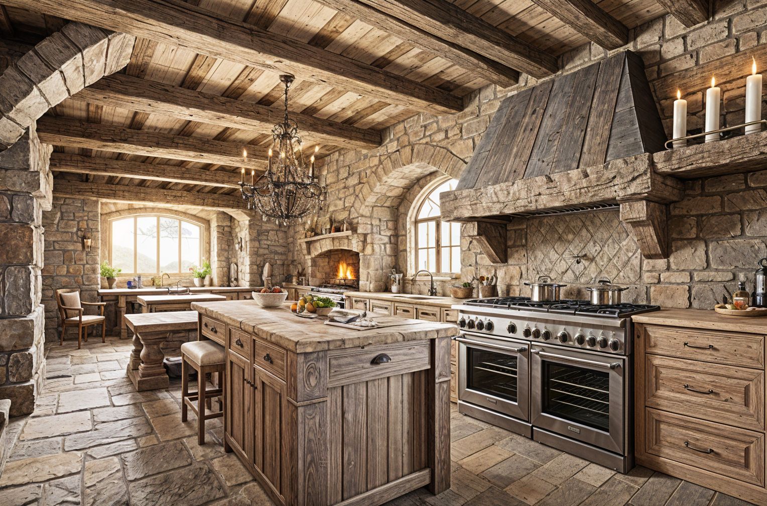 Medieval Open Kitchen