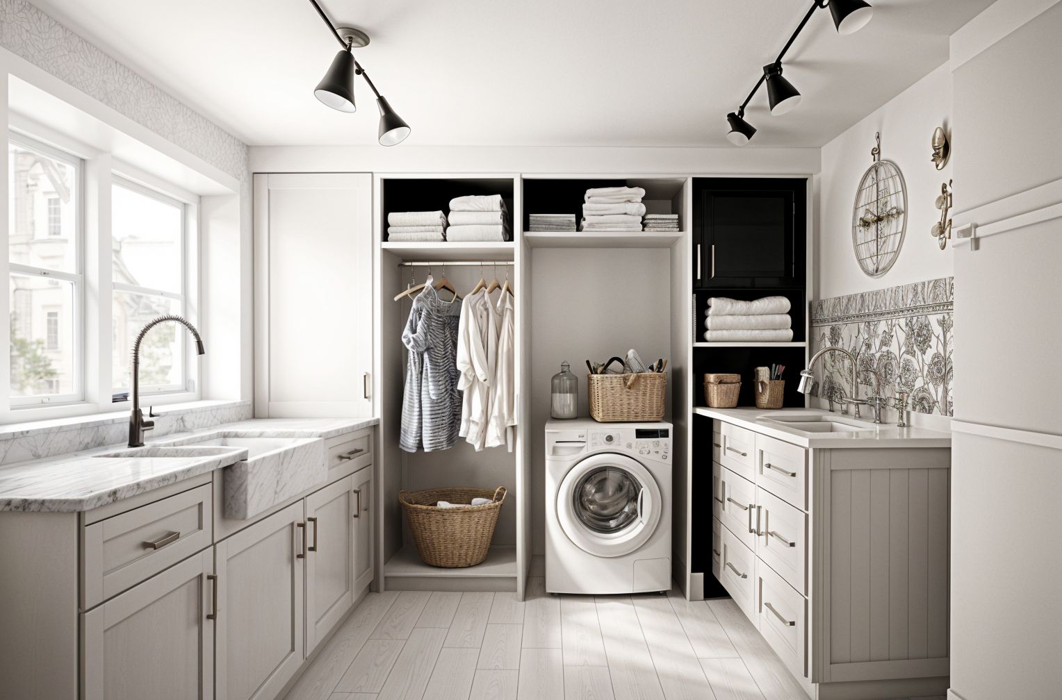 Sketch Laundry Room