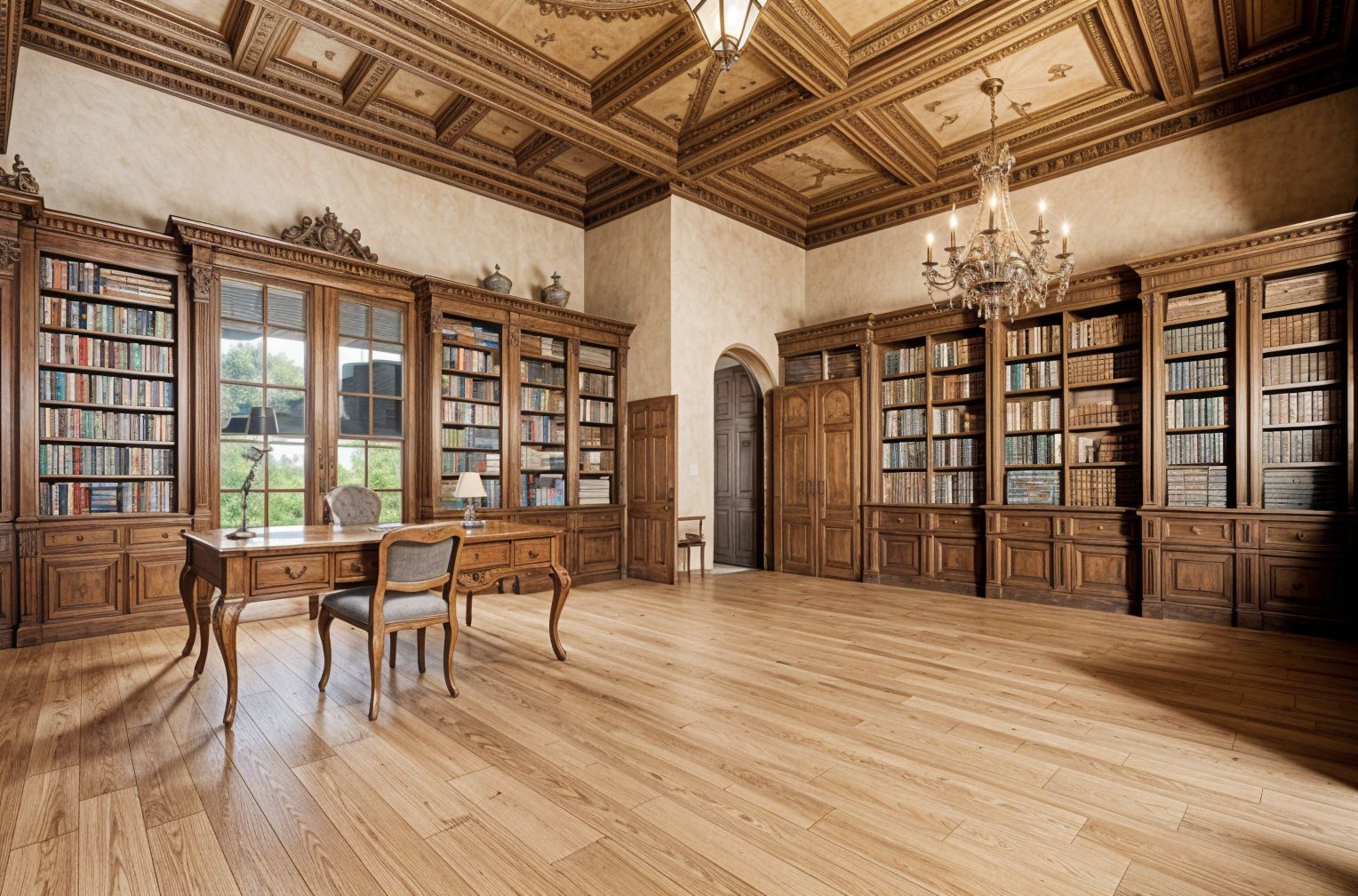 French Country Library