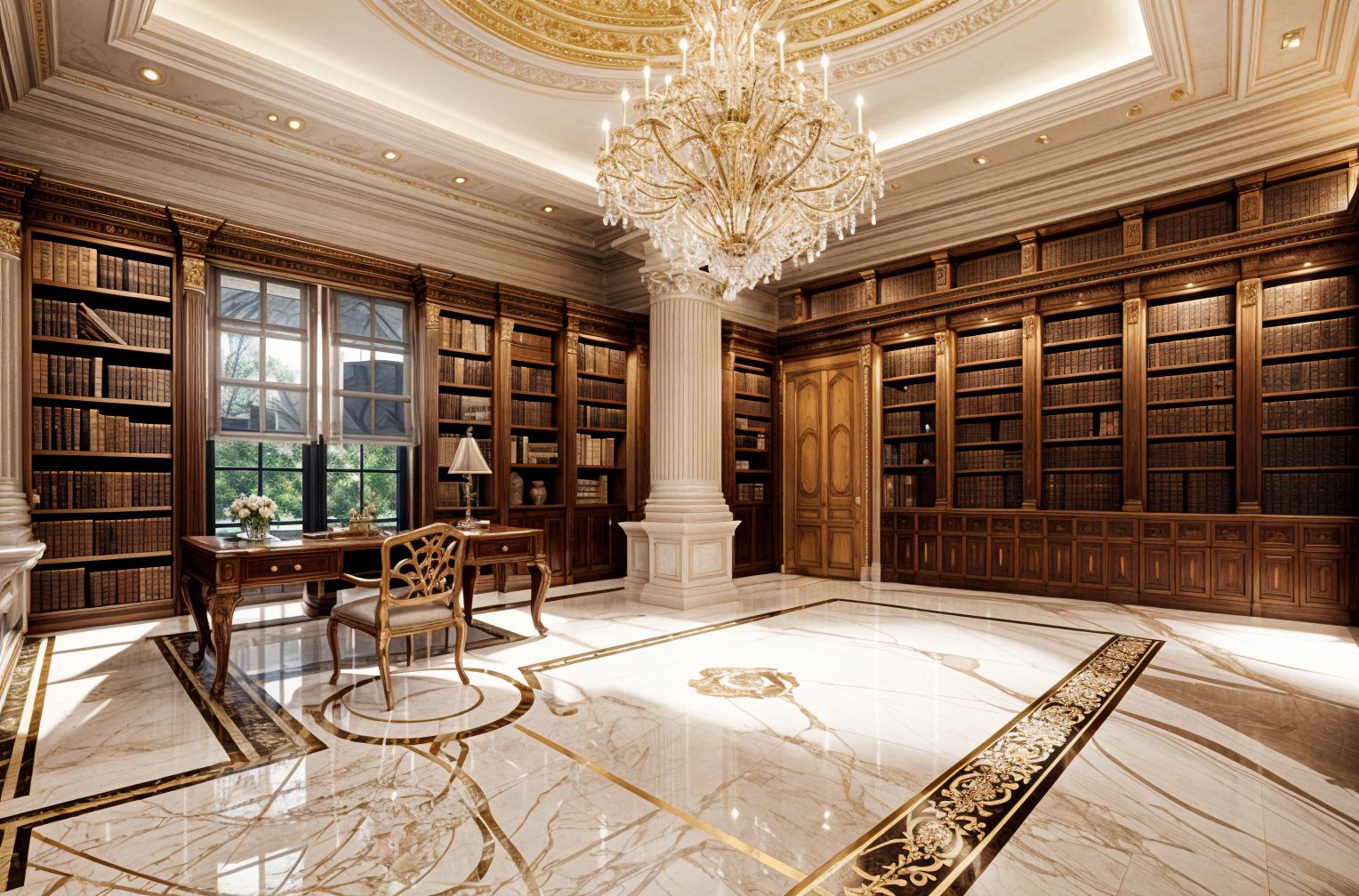 Luxurious Library