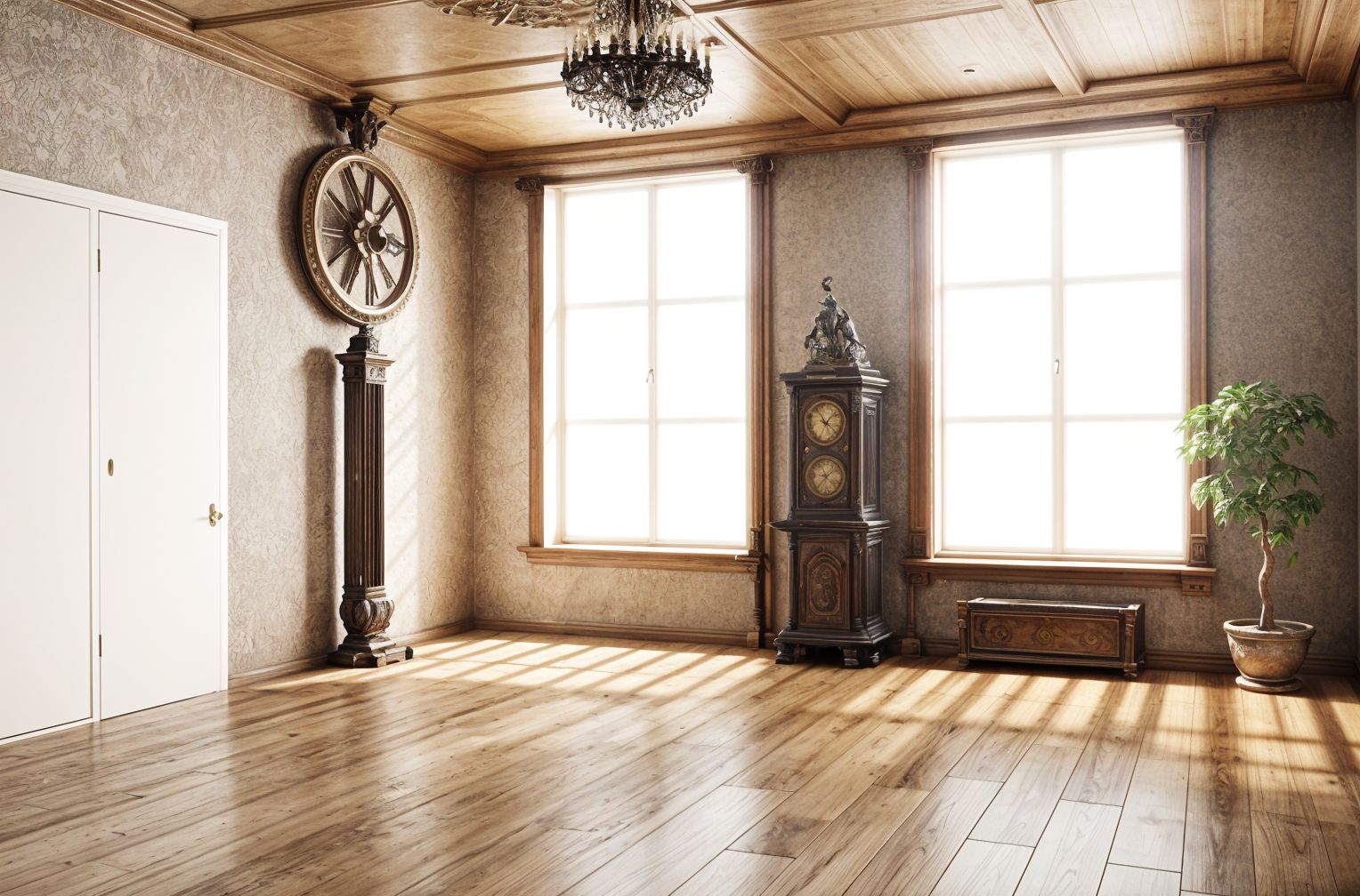 Steampunk Meditation Room