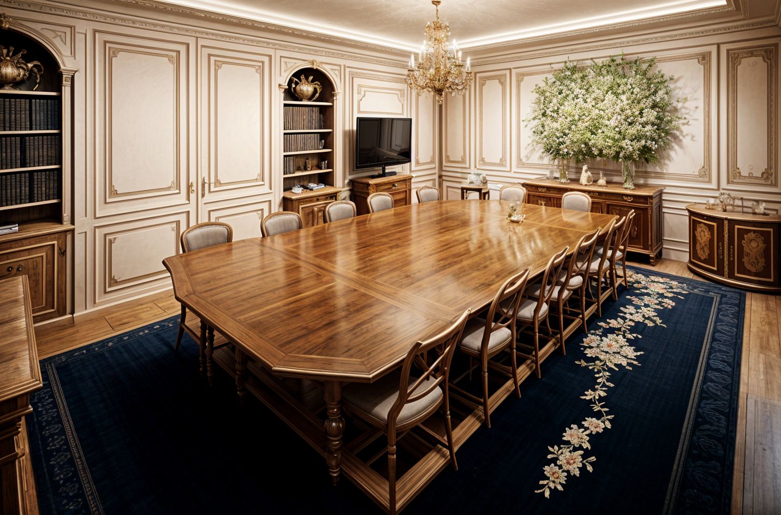 French Country Meeting Room