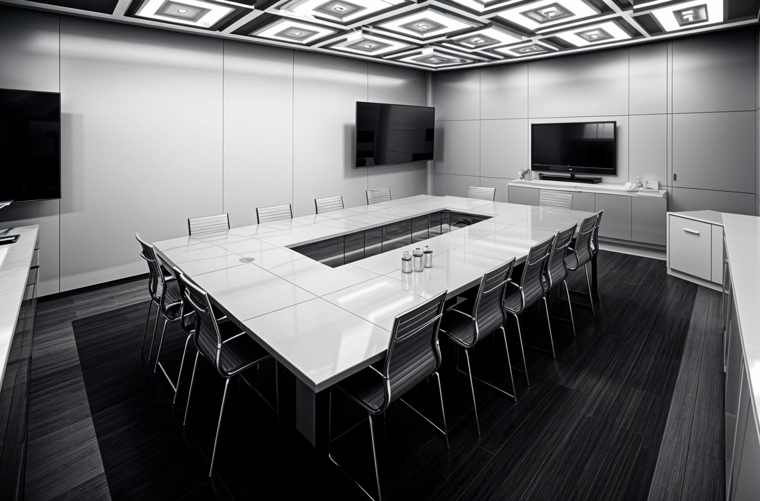 Futuristic Meeting Room