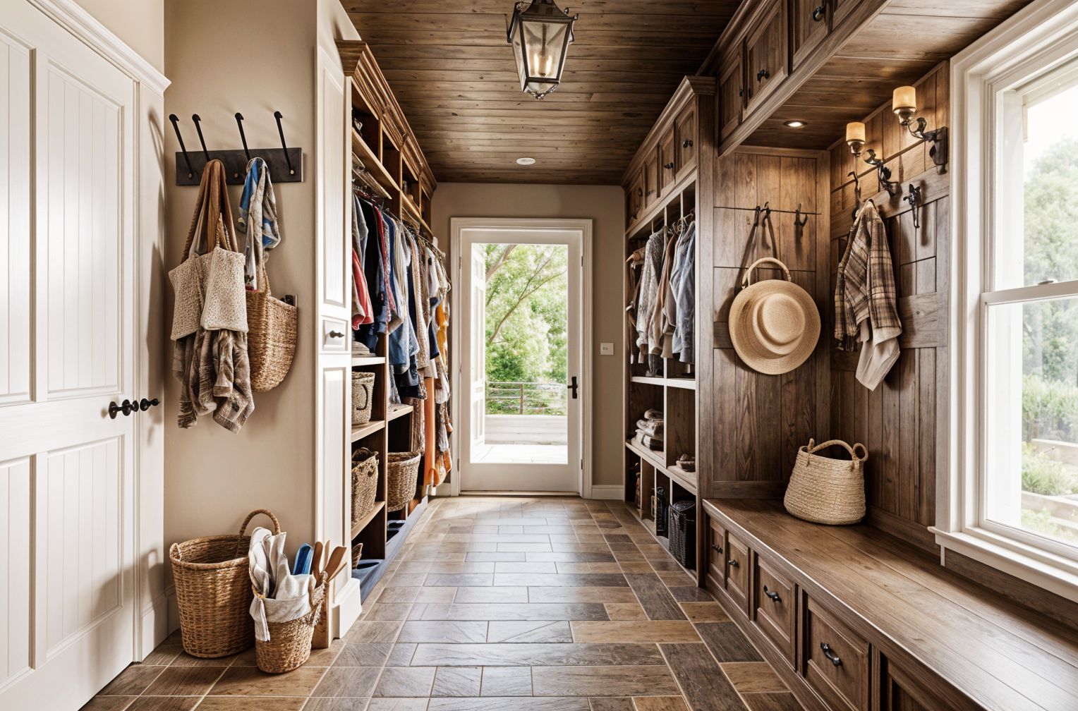 Tribal Mudroom