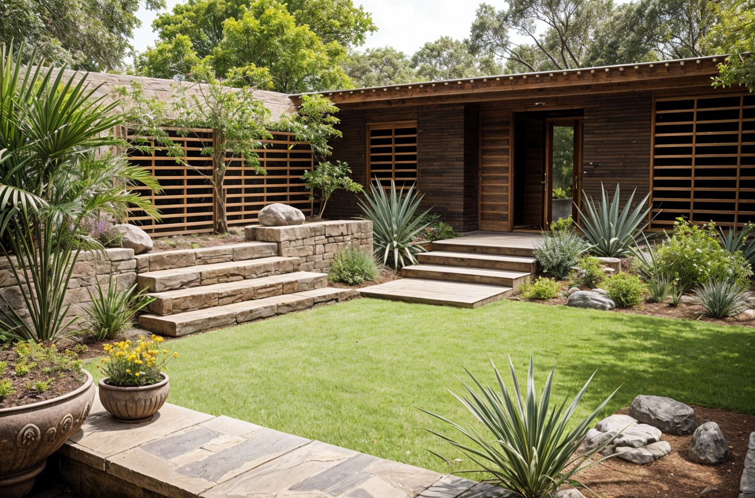 Tribal Outdoor Garden