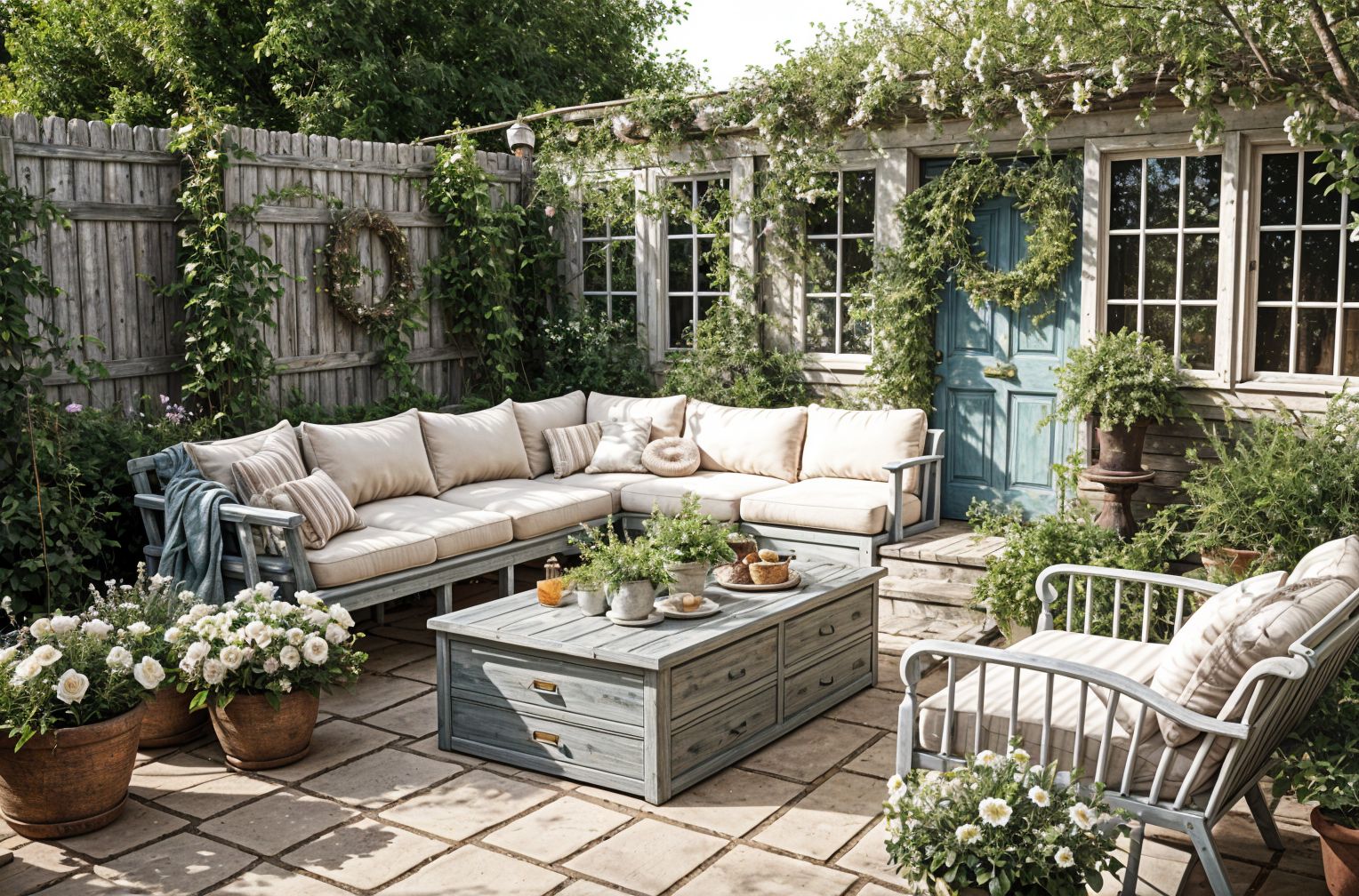 Vintage Outdoor Garden