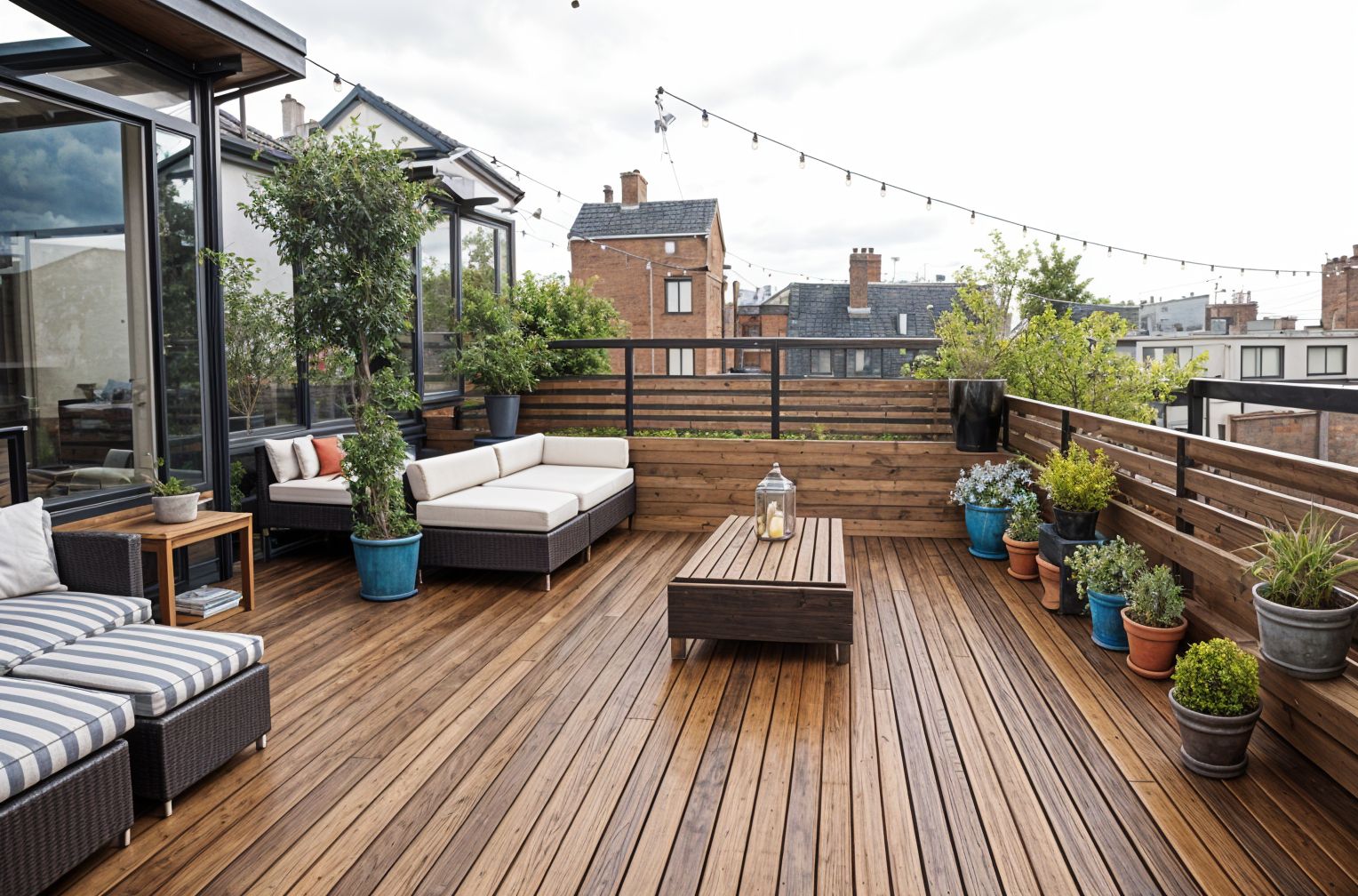 Airbnb Rooftop Deck