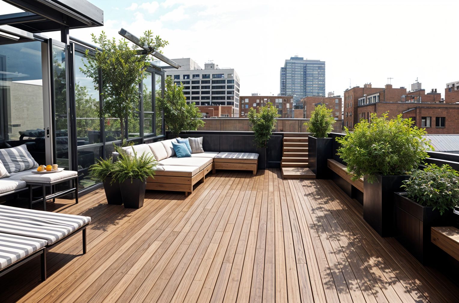 Art Rooftop Deck