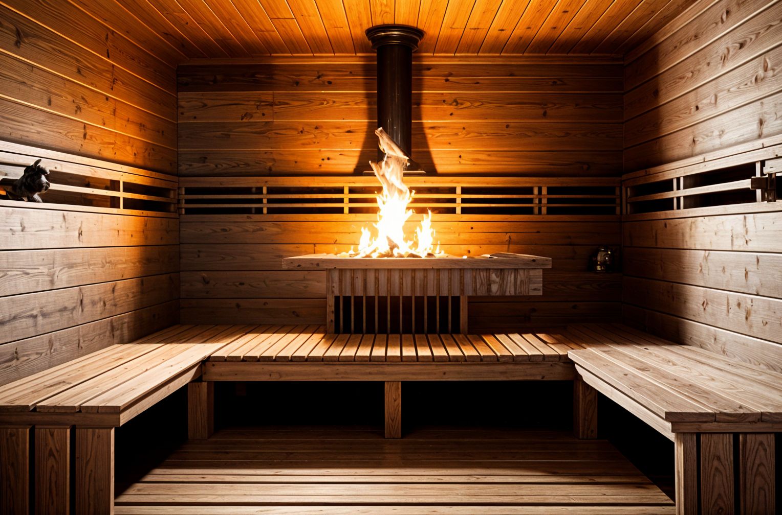 Burned Down Sauna