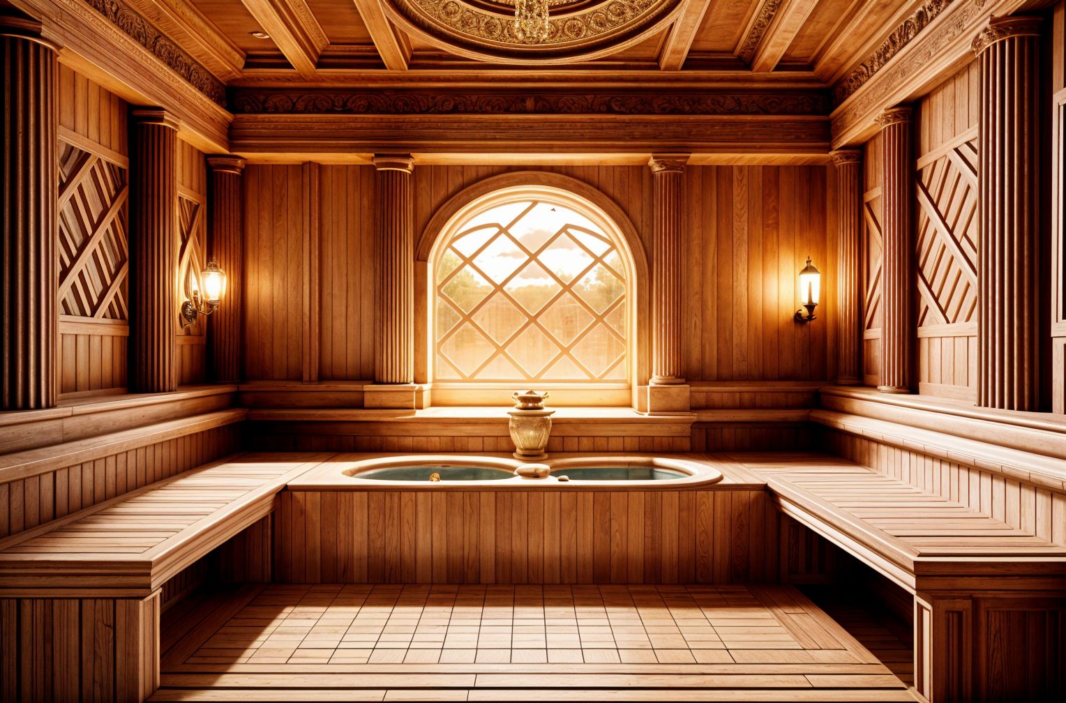 Neoclassic Sauna