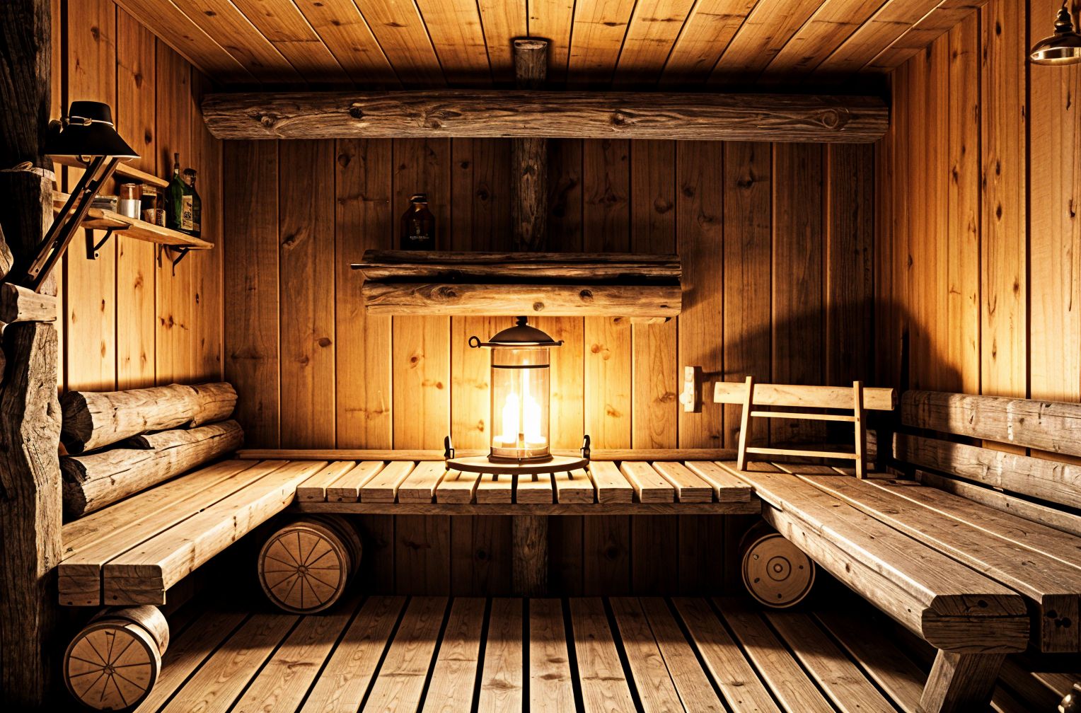 Rustic Sauna