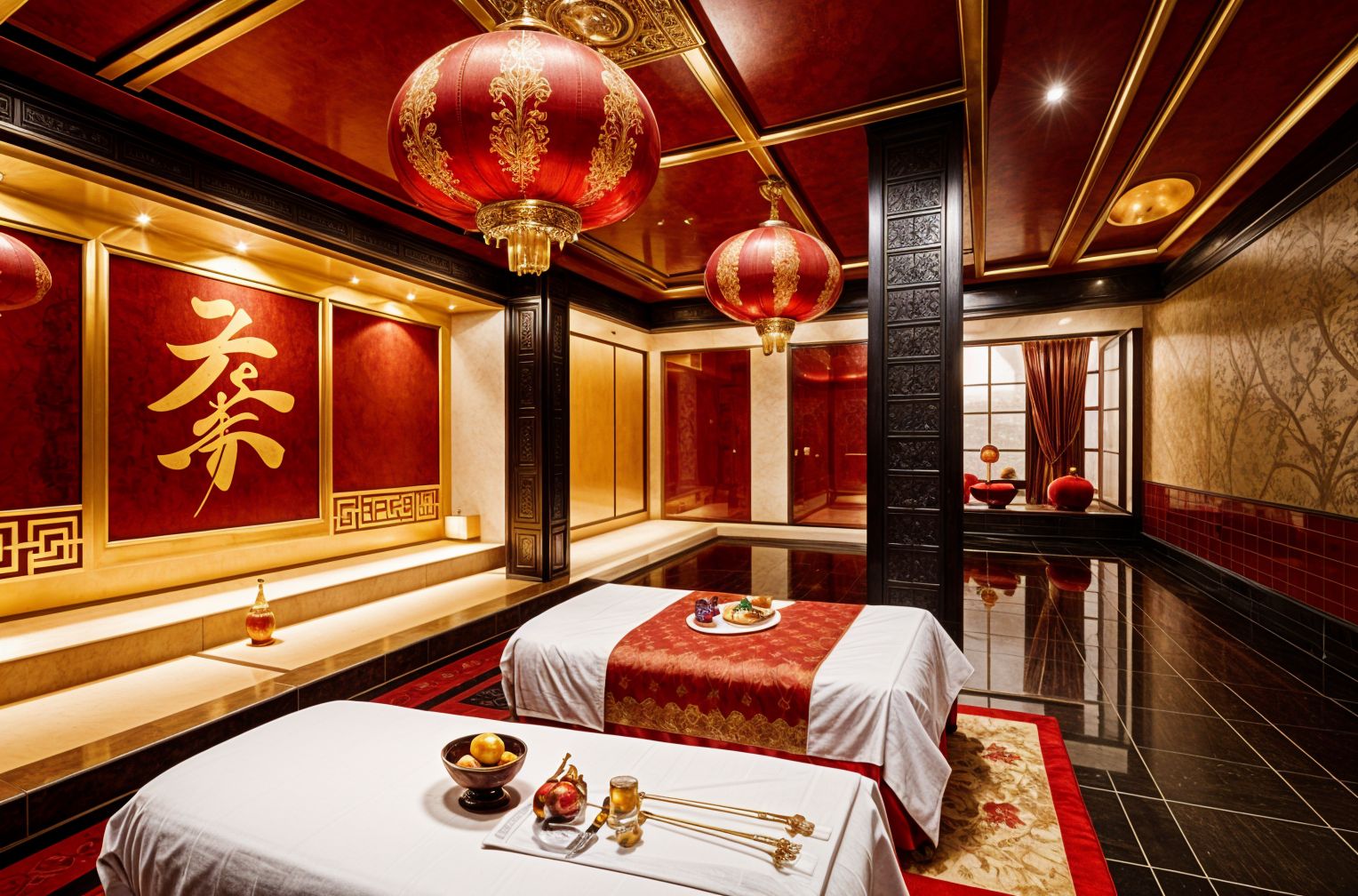 Chinese New Year Spa Room