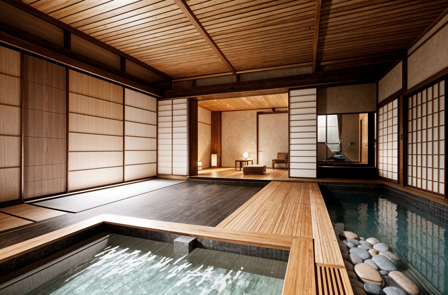 Japanese Design Spa Room