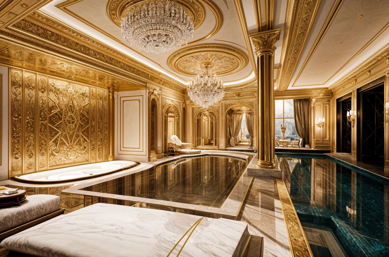 Luxurious Spa Room
