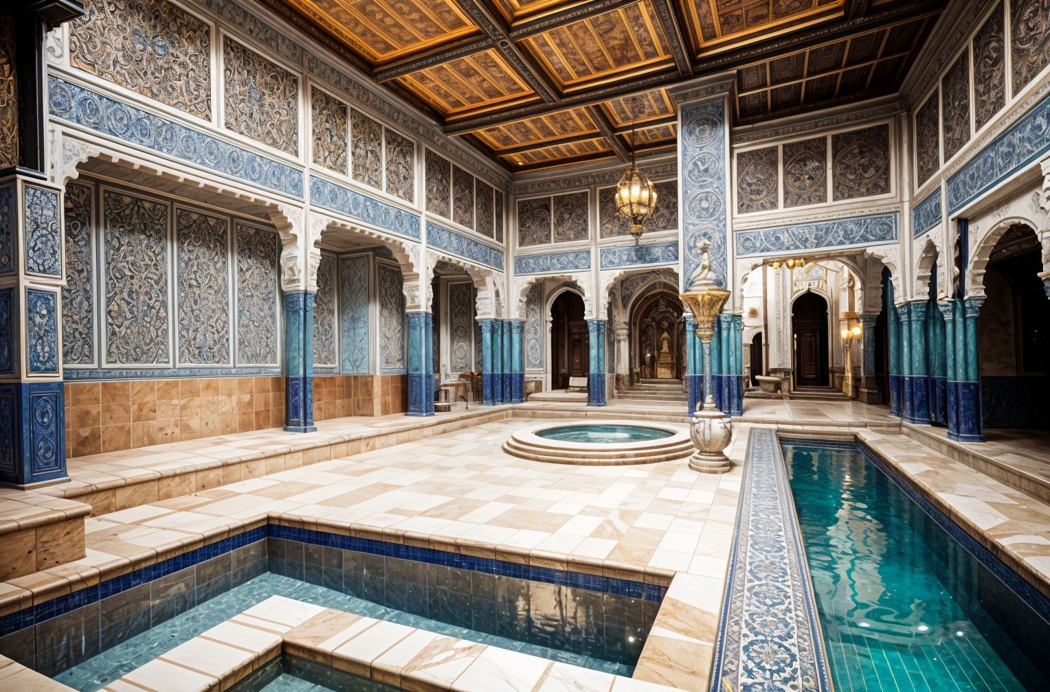 Moroccan Spa Room
