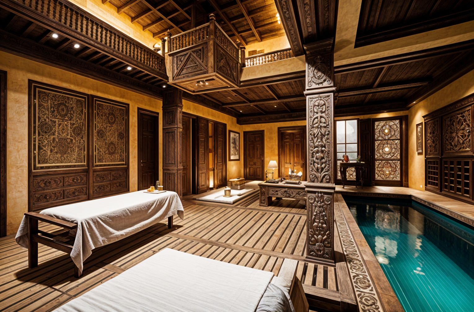 Tribal Spa Room