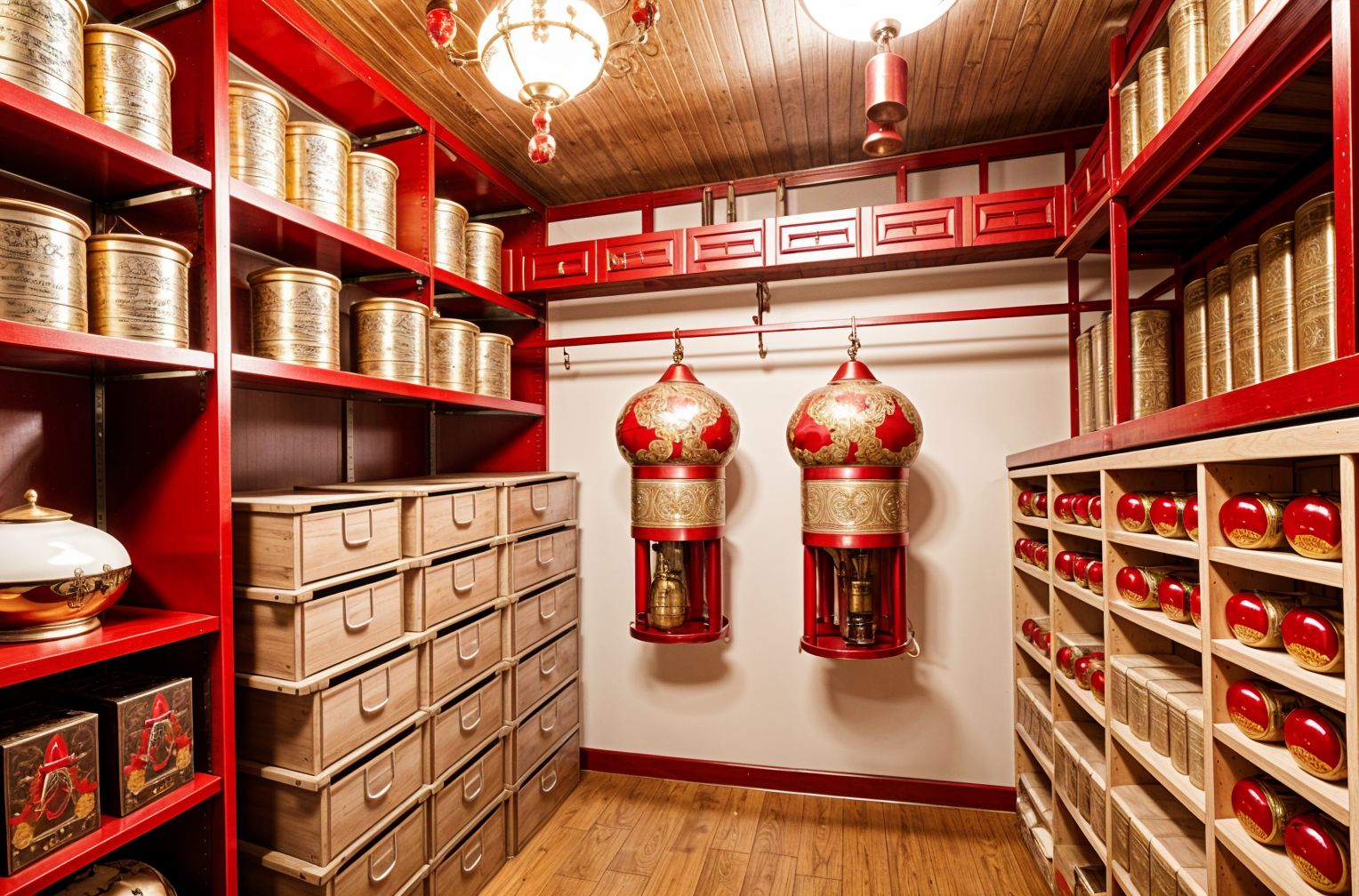 Chinese New Year Storage Room