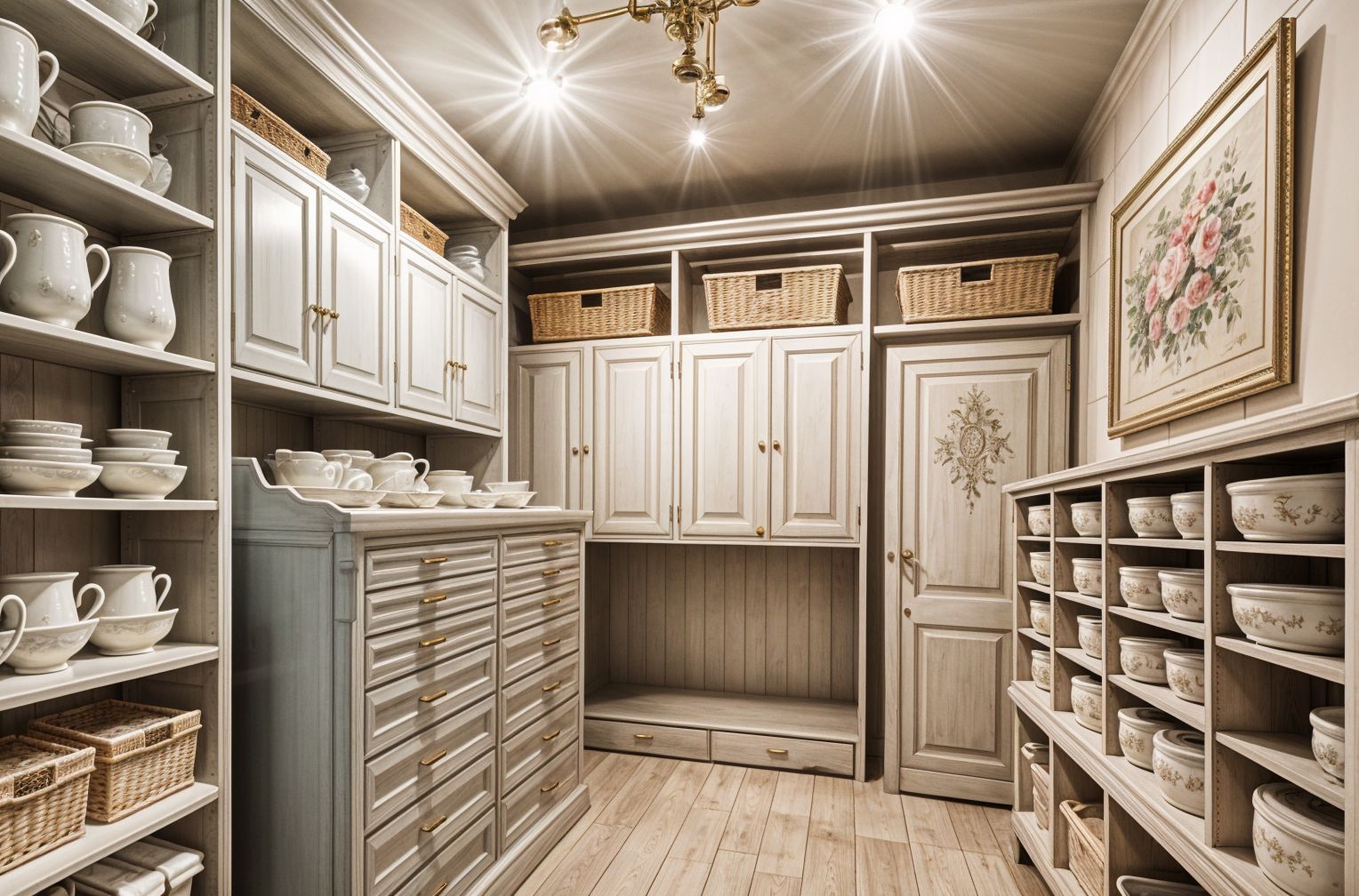 French Country Storage Room