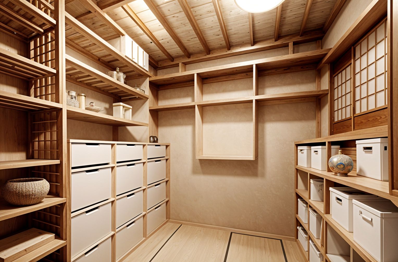 Japanese Design Storage Room