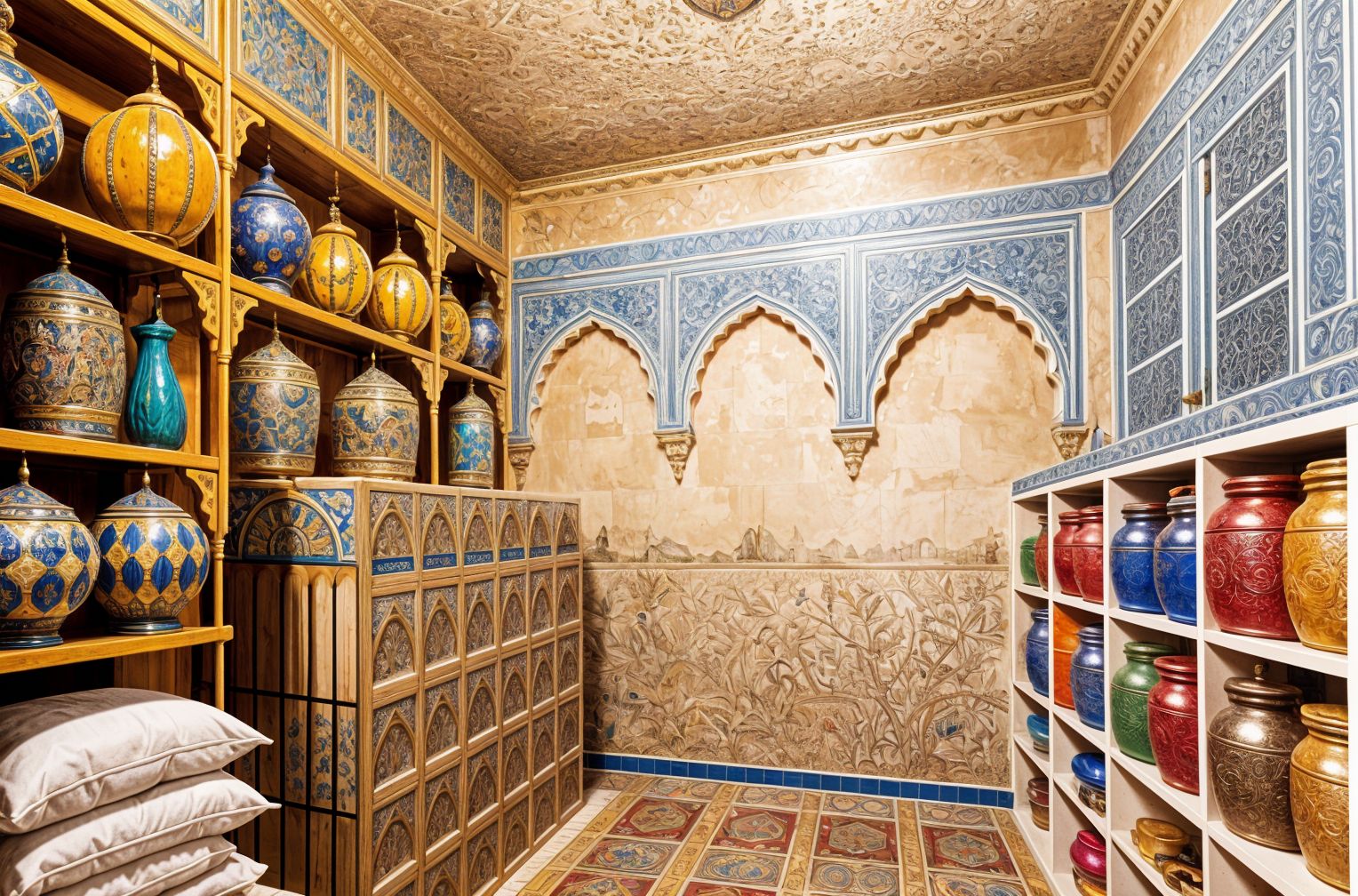 Moroccan Storage Room