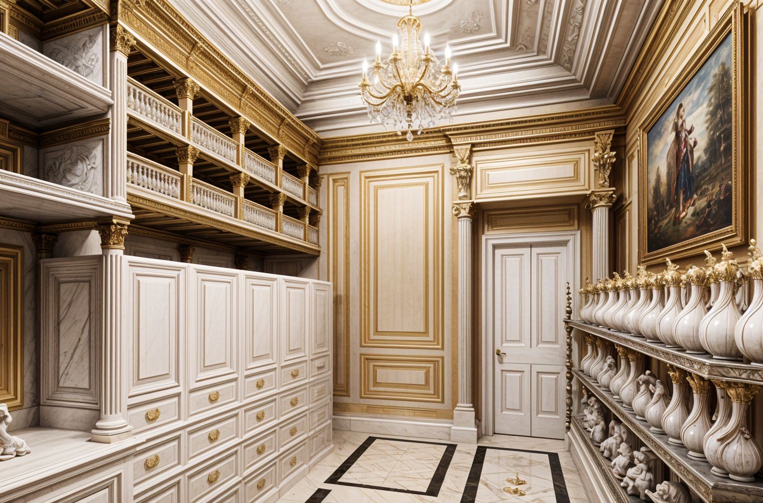 Neoclassic Storage Room