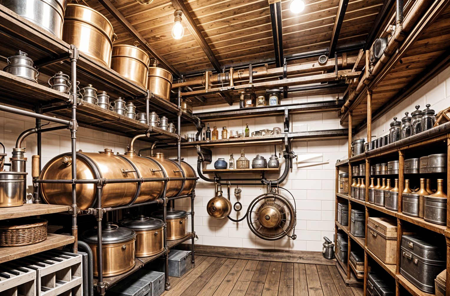 Steampunk Storage Room