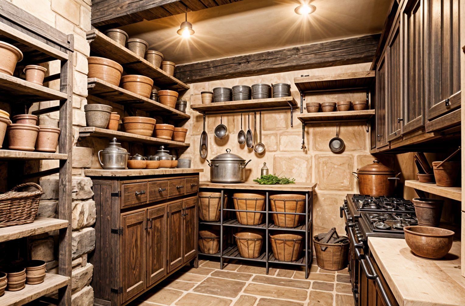 Tuscan Storage Room