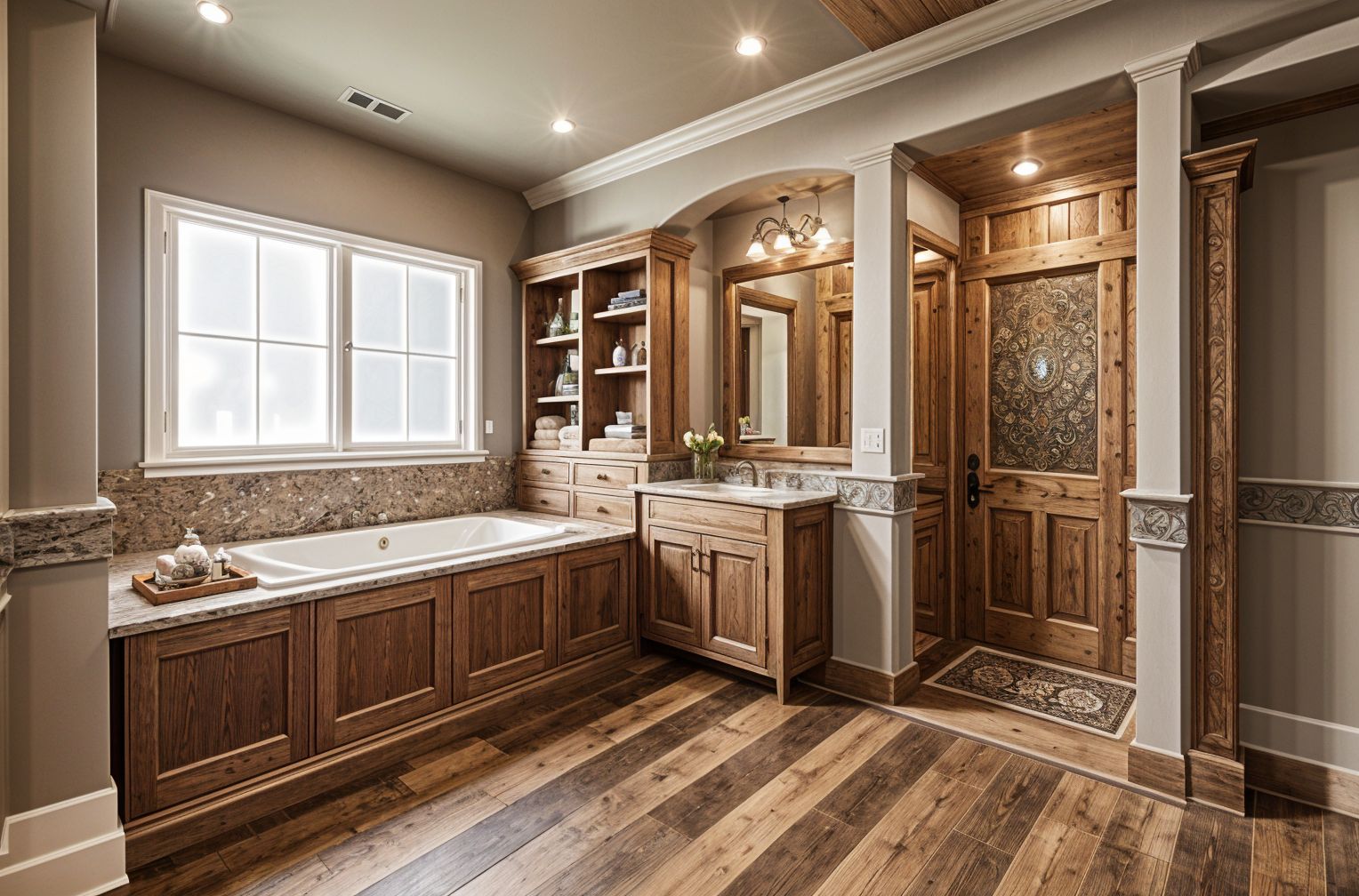 Craftsman style Bathroom