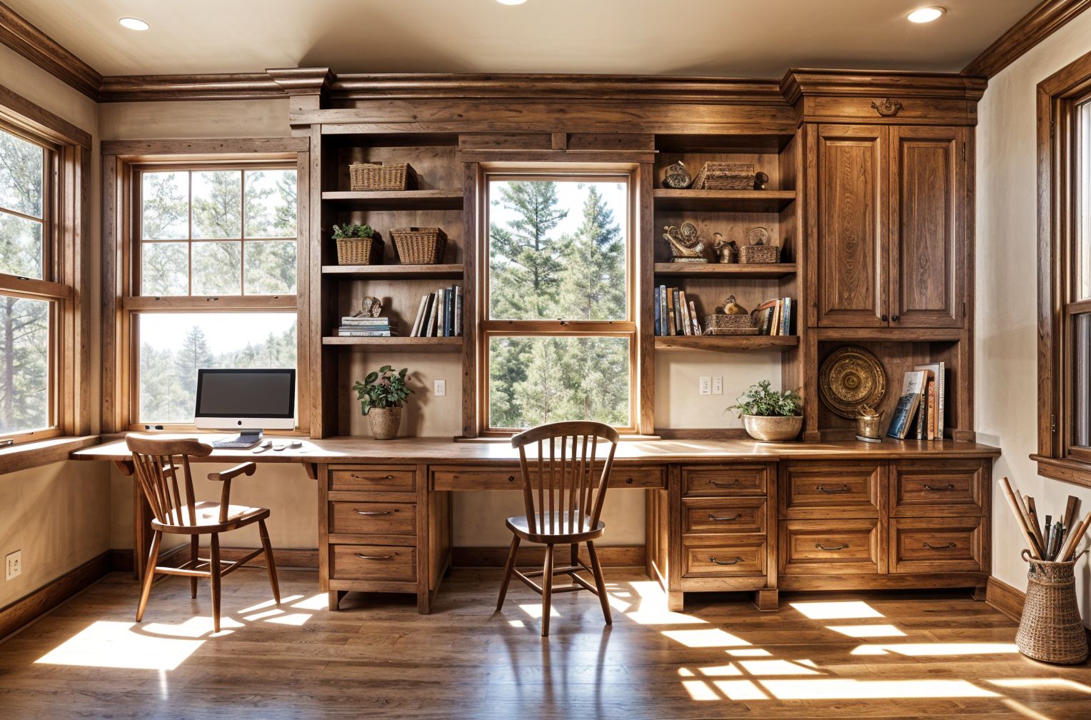 Craftsman Study Room