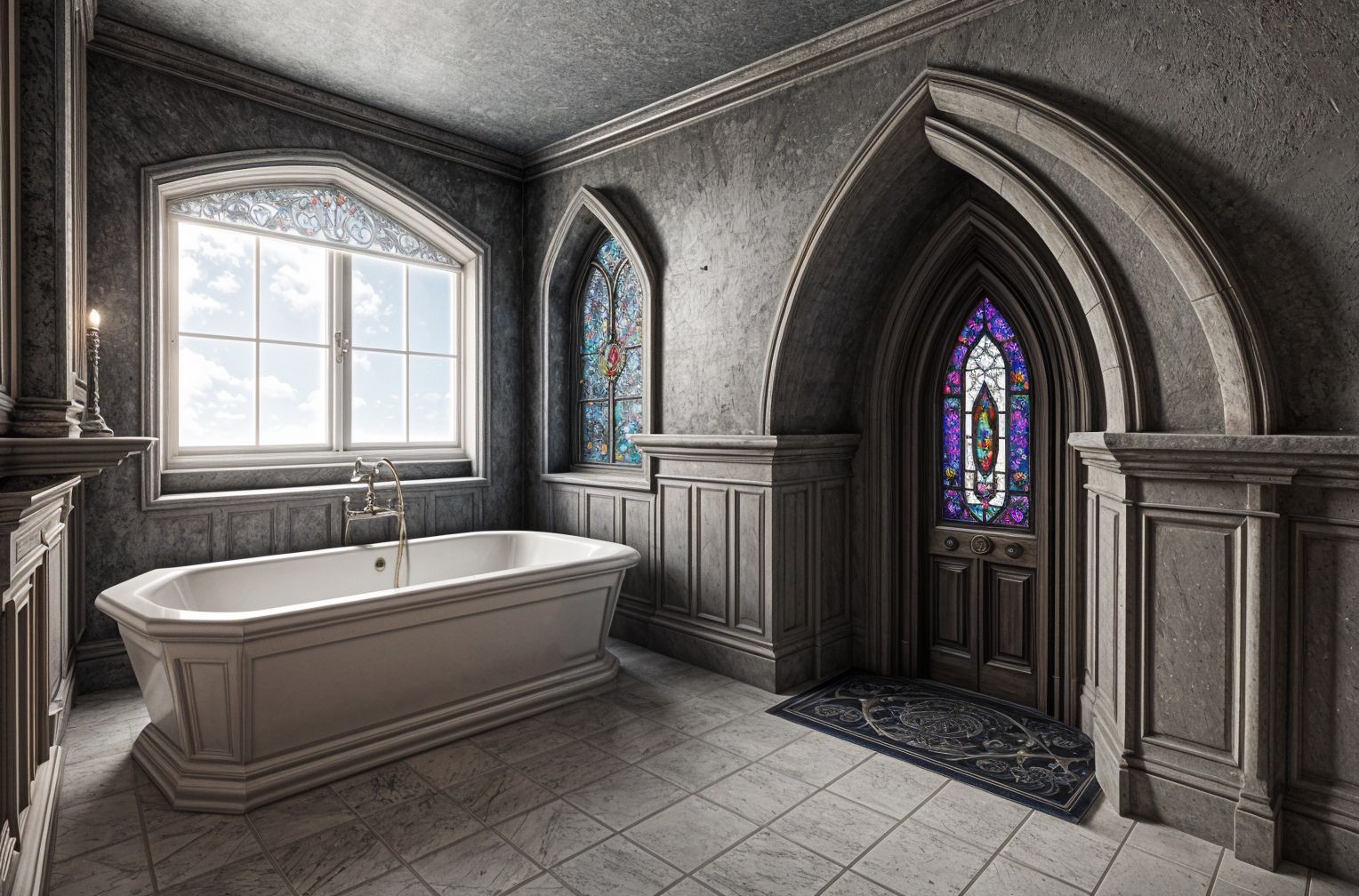 Gothic Bathroom
