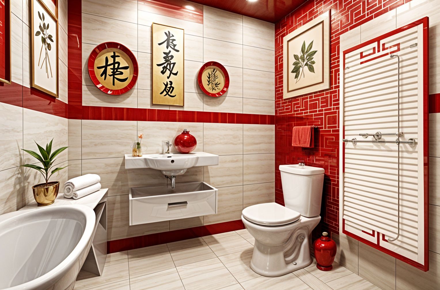Chinese New Year Toilet