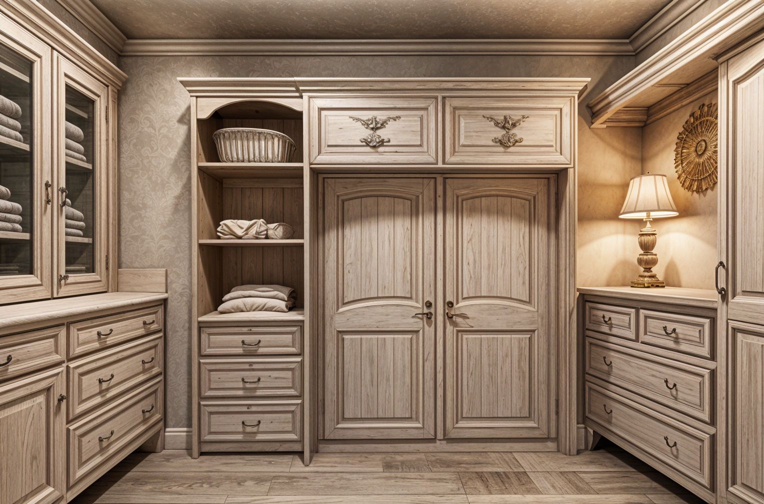 French Country Walk In Closet