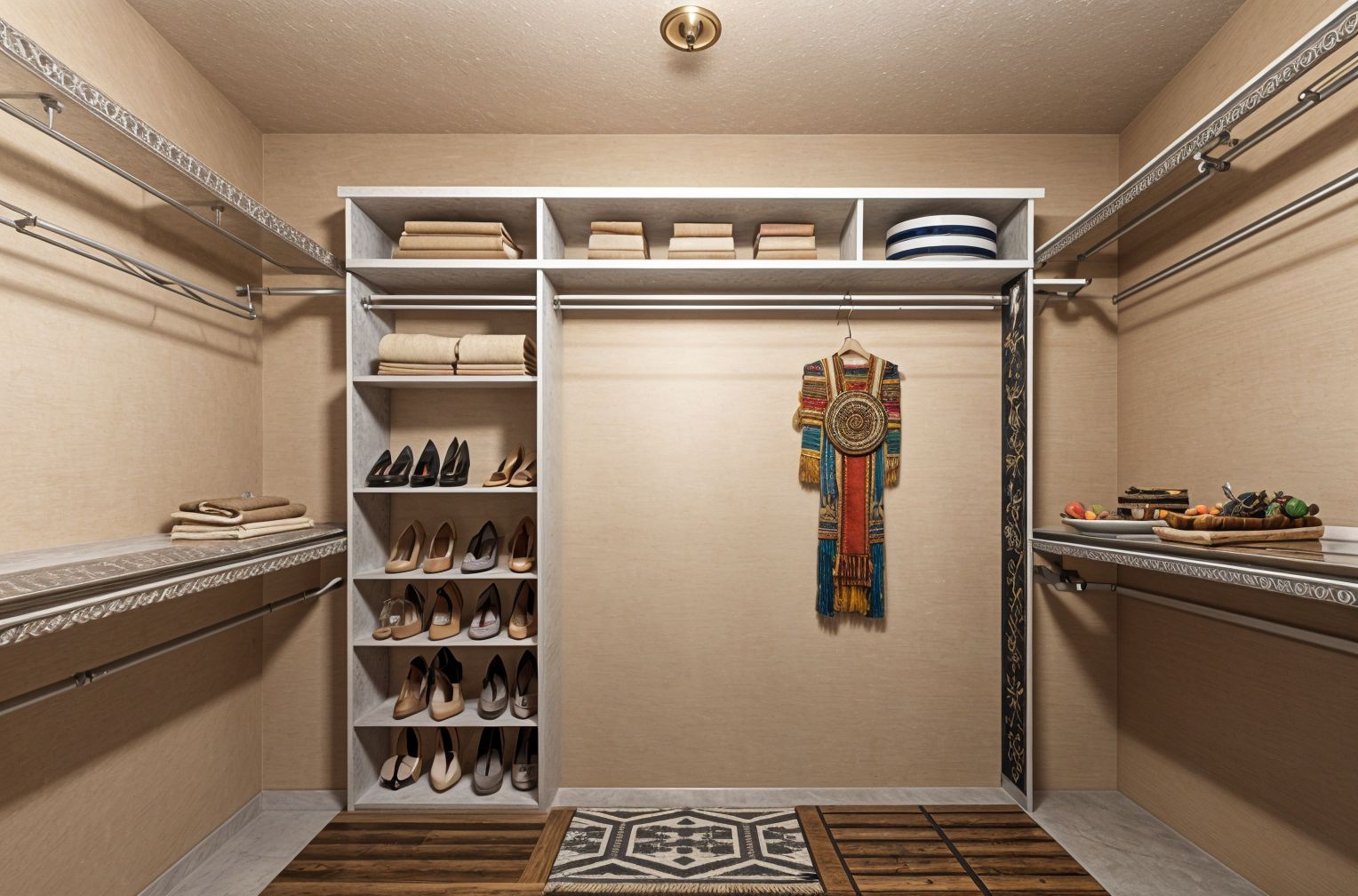 Tribal Walk In Closet