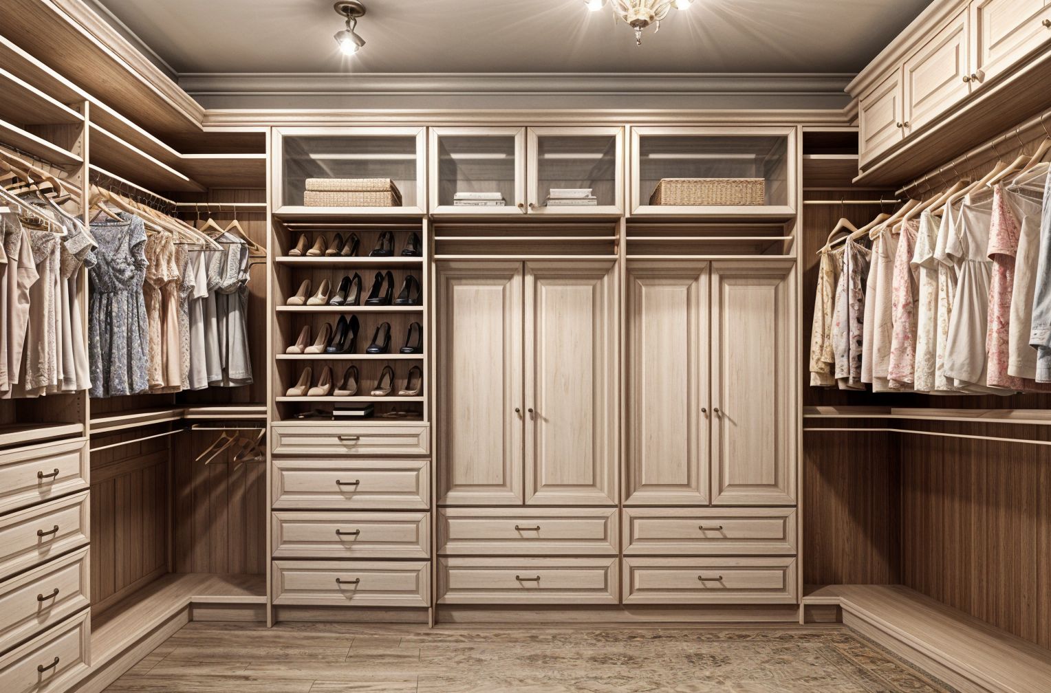 Vintage Walk In Closet