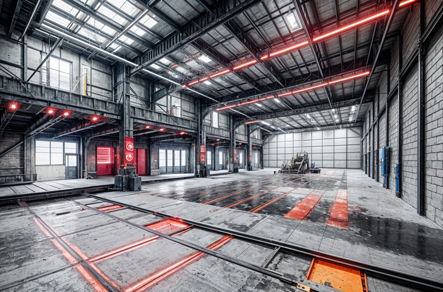Cyberpunk Warehouse