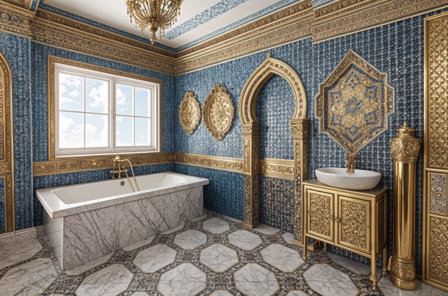 Moroccan style Bathroom