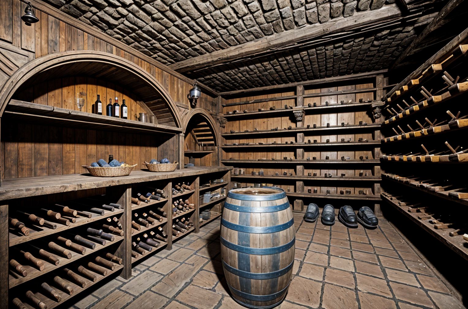 Abandoned Wine Cellar