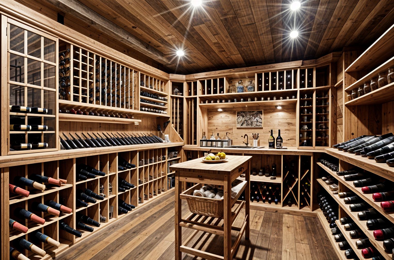 Airbnb Wine Cellar