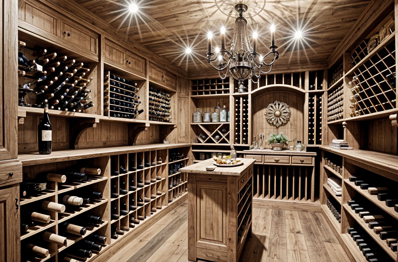 French Country Wine Cellar