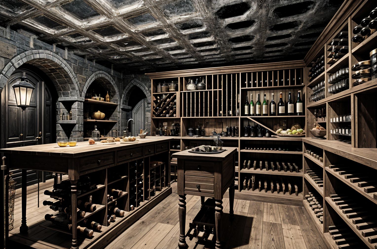 Halloween Wine Cellar