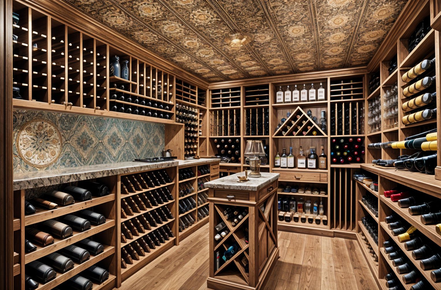 Maximalist Wine Cellar